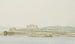 Vue sur Capo Passero - Abraham Louis Rodolphe Ducros — vy av konstverket