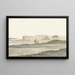 Vue du château dans le port de Barletta - Abraham Louis Rodolphe Ducros — inramlat konstverk på väggen