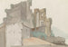 Vue sur le soi-disant Castel Vecchio à Avellino - Abraham Louis Rodolphe Ducros — vy av konstverket