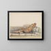 traditionella kostymer från ön Gozo - Abraham Louis Rodolphe Ducros — inramlat konstverk på väggen