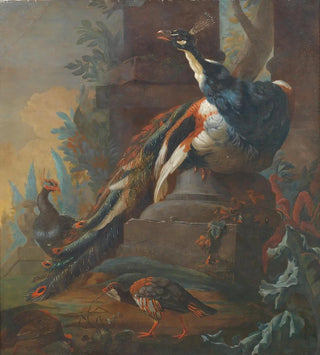Abraham Bisschop - Vogels Bij Een Rune.webp