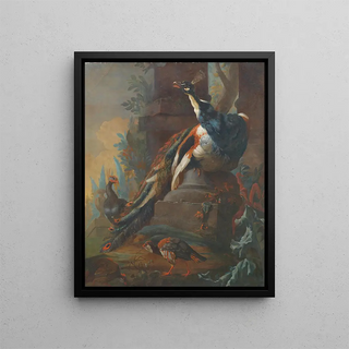 Abraham Bisschop - Vogels Bij Een Rune.webp