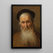 porträtt av en äldre man - Abraham Bloemaert — inramlat konstverk på väggen