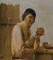 Le buveur - Abraham Diepraam — vy av konstverket