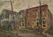 Rue dans le Bronx - Abraham Manievich — vy av konstverket
