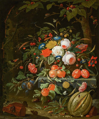 Abraham Mignon - Flowers and Fruit.webp