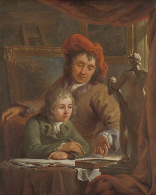 Abraham Van Strij - The Drawing Lesson.webp