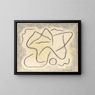 Abraham Walkowitz - Rhythmic Lines Abstraction.webp