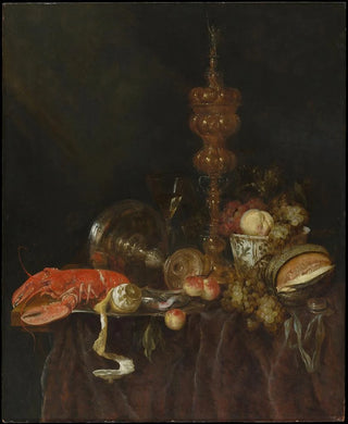 Abraham van Beyeren - Still Life with Lobster and Fruit.webp