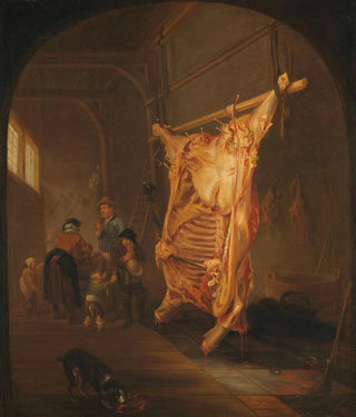 Abraham van den Hecken - The Slaughtered Ox.webp