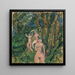 Actes dans la forêt - Ernst Ludwig Kirchner — inramlat konstverk på väggen