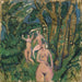 Actes dans la forêt - Ernst Ludwig Kirchner — vy av konstverket