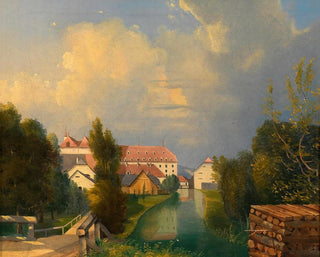 Adalbert Stifter - Fabriksgarten in Schwadorf.webp