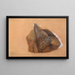 Studie av sten - Adalbert Stifter — inramlat konstverk på väggen