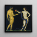 Adam och Eva - Franz von Stuck — inramlat konstverk på väggen