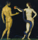 Adam och Eva - Franz von Stuck — vy av konstverket