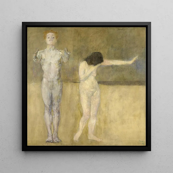 Adam et Ève - Ludvig Karsten