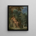 Saint Jean-Baptiste dans le désert - Adam Elsheimer — inramlat konstverk på väggen