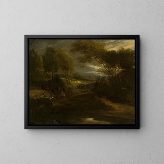 Adam Frans van der Meulen - A battle scene.webp