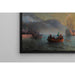 Reproduktion av målningen Adieu innan han ger sig iväg på sin resa från Port Palos i Spanien - Ivan Konstantinovich Aivazovsky