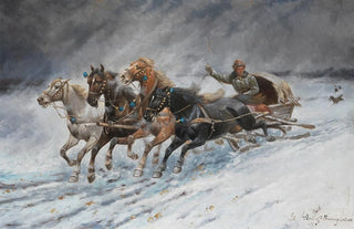 Adolf BaumgartnerStoiloff - Auf der Flucht vor den Wlfen.webp