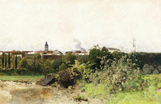 Adolf Ditscheiner - View of Enns on the Danube.webp