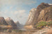 Fjord d'été - Adolf Gustav Schweitzer — vy av konstverket