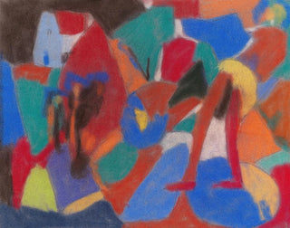 Adolf Hlzel - Figur in Landschaft.webp