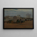 À la foire d'automne de Karlsruhe - Adolf Luntz — inramlat konstverk på väggen