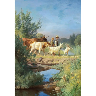 Adolf Mackeprang - Over broen.webp