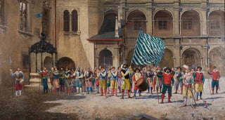 Adolf Pirsch - Landsknecht und Fhnrich.webp