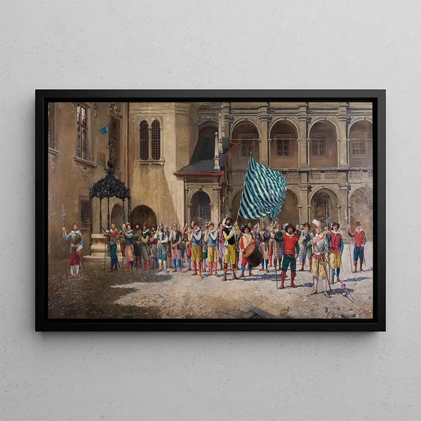 Adolf Pirsch - Landsknecht und Fhnrich.webp
