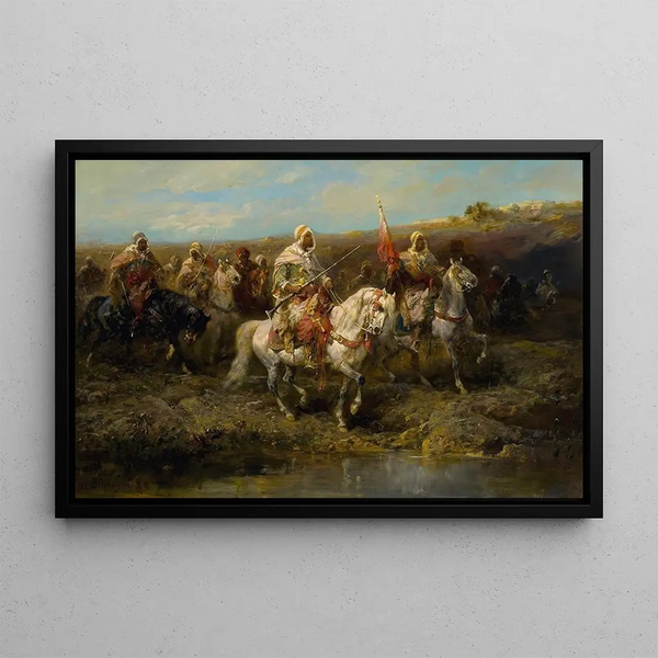 Adolf Schreyer - Arabian Horseman.webp