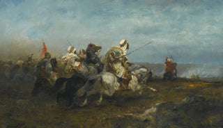 Adolf Schreyer - The Advance.webp