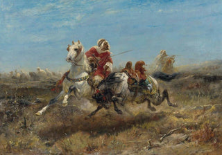 Adolf Schreyer - The Chase.webp