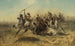 La charge (Konflikt de cas) - Adolf Schreyer — vy av konstverket