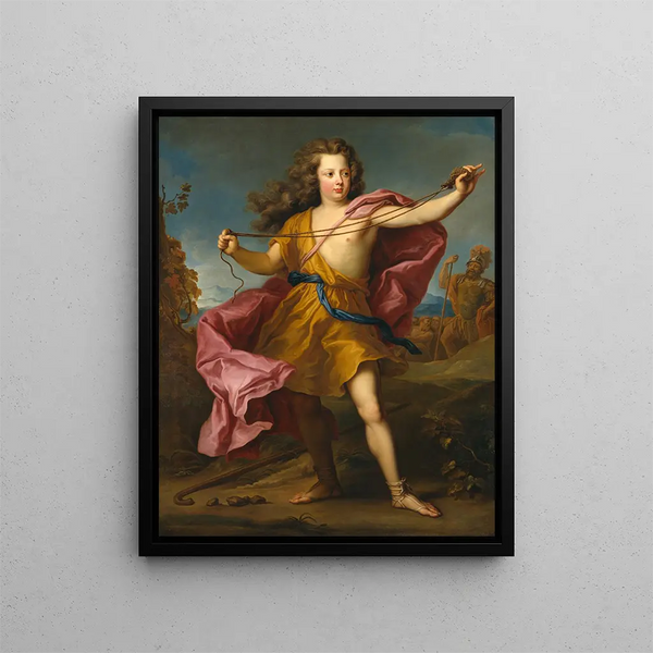 Frédéric-Guillaume Ier 1688-1740 Kung av Preussen - Adolf Ulrik Wertmüller — inramlat konstverk på väggen