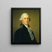 George Washington - Adolf Ulrik Wertmüller — inramlat konstverk på väggen