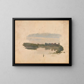 Adolph Tidemand - Landscape Study.webp