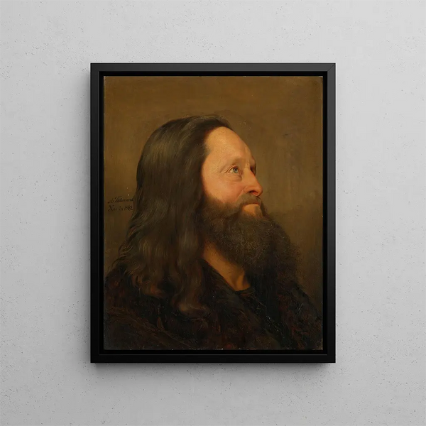 Adolph Tidemand - Portrait Study of an old Man.webp