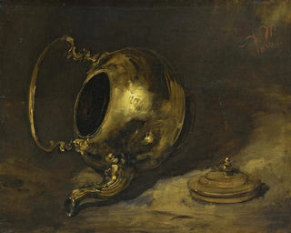 Adolph von Menzel - Upturned Teapot.webp
