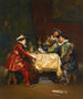La répétition - Adolphe Alexandre Lesrel — vy av konstverket