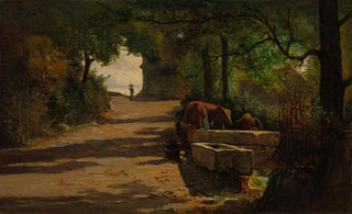 Adolphe Appian - Well at the Side of a Road.webp
