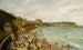 Vue de Scarborough - Adolphe Behrens — vy av konstverket