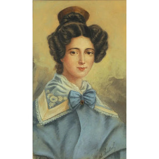 Adolphe Hastrel de Rivedoux - Portea vestida de celeste.webp