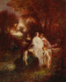 Figures dans les bois - Adolphe Monticelli — vy av konstverket