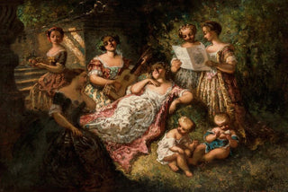 Adolphe Monticelli - Le concert.webp