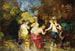 Sex badare - Adolphe Monticelli — vy av konstverket
