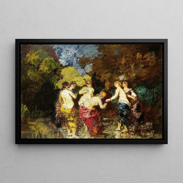 Adolphe Monticelli - Six baigneuses.webp