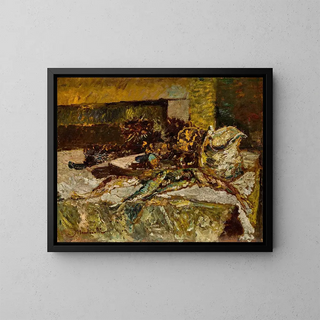 Adolphe Monticelli - Still Life with Sardines and SeaUrchins.webp